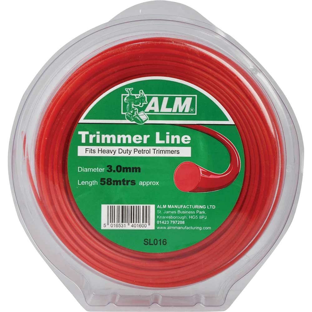 ALM Trimmer Line 3mm x 55m Approx for Grass Trimmers Spool & Line