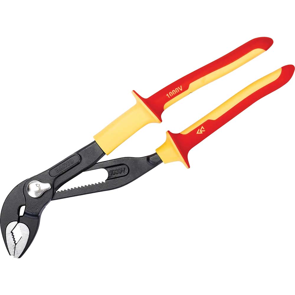 Bahco VDE Insulated Water Pump Pliers Waterpump Pliers