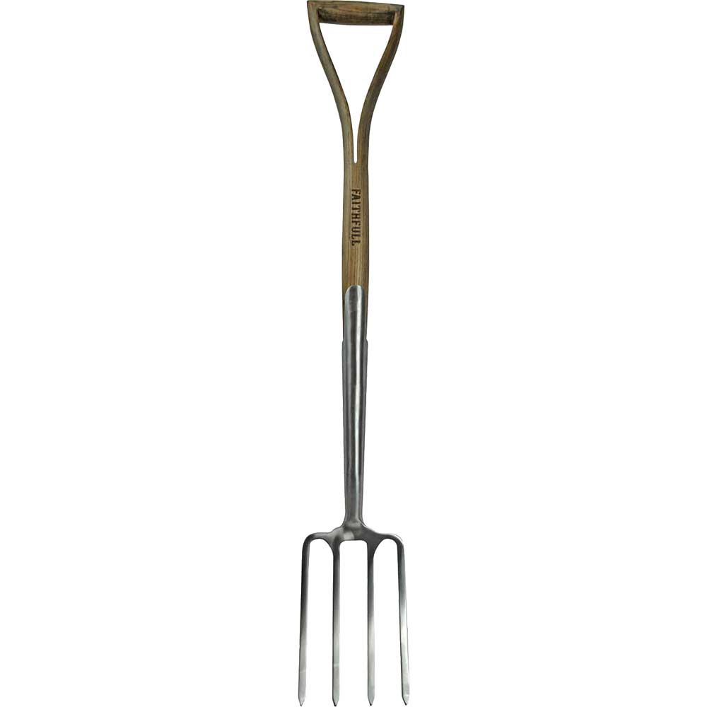 Faithfull Prestige Stainless Steel Digging Fork