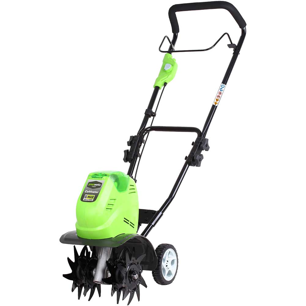 Greenworks G40TL 40v Cordless Cultivator 250mm Tillers