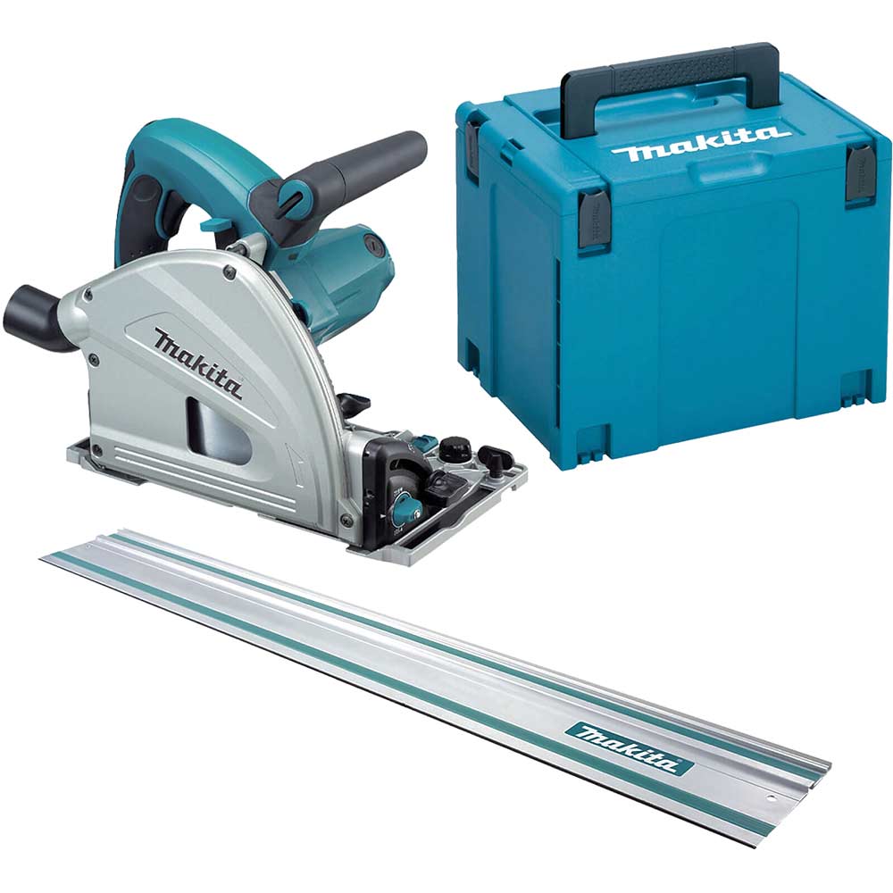 Makita SP6000K1 Plunge Saw with 1400mm Guide Rail 240v Plunge Saws