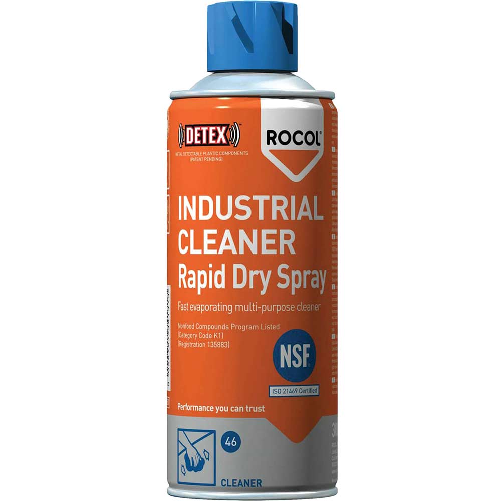Rocol Industrial Cleaner Rapid Dry Spray Industrial Cleaners
