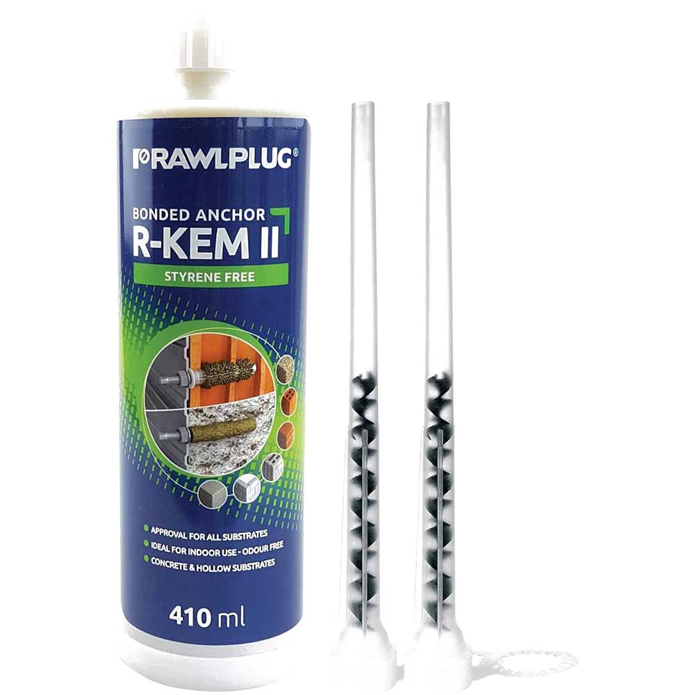 Rawlplug RKEM II Polyester Anchor Masonry Resin Cartridge Chemical Resin Cartridge