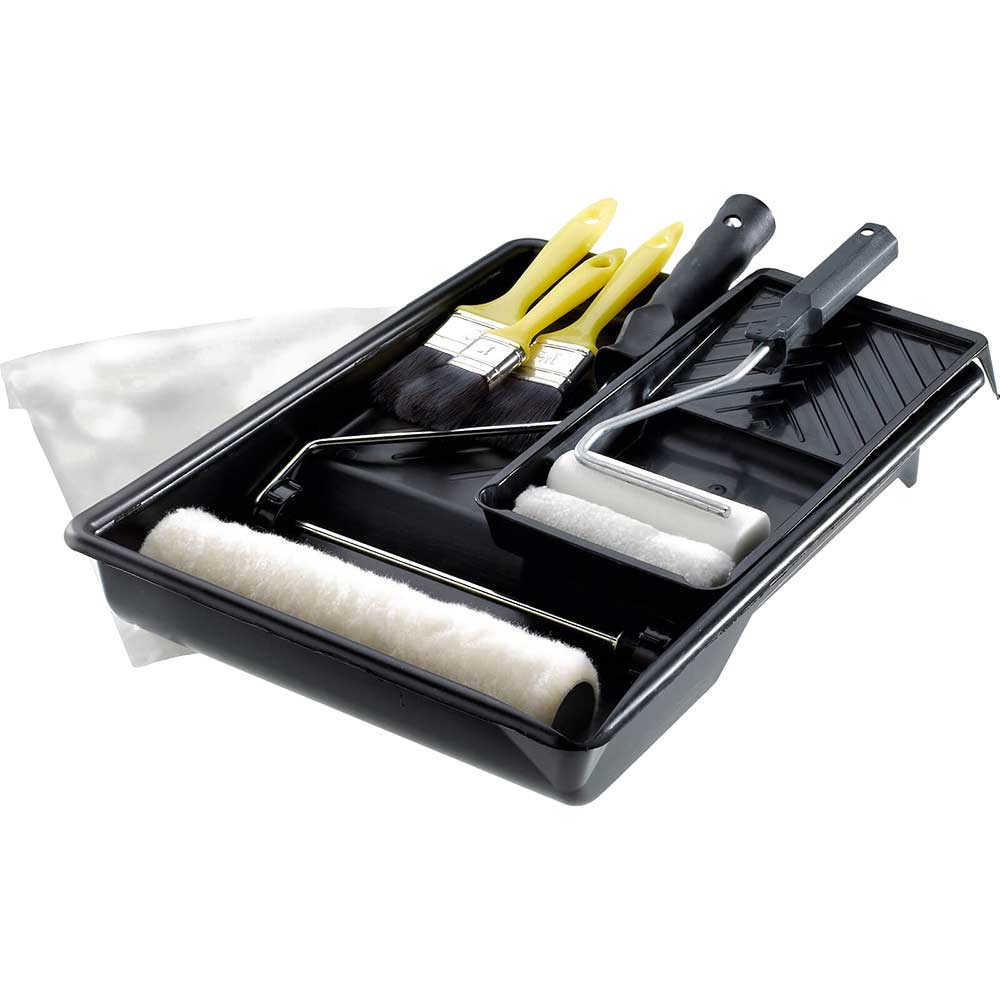Stanley 10 Piece Painting and Decorating Tool Set Paint Roller Kits