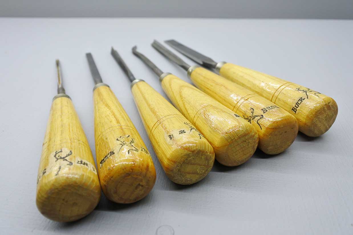 Buck Bros Carving Chisels In Good Condition Tool Exchange