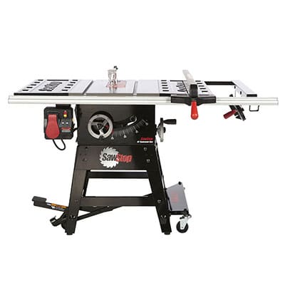 Sawstop CNS175-TGP36 Contractor Table Saw Review - Tool Nerds