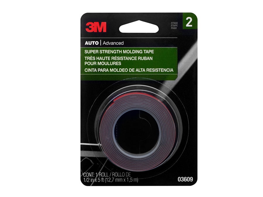 Super Price On 3M 3609 MOLDING TAPE 1/2" x 60" at