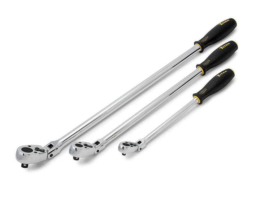 Save Huge On Titan 11303 3 Pc ExtraLong FlexHead Ratchet Set at
