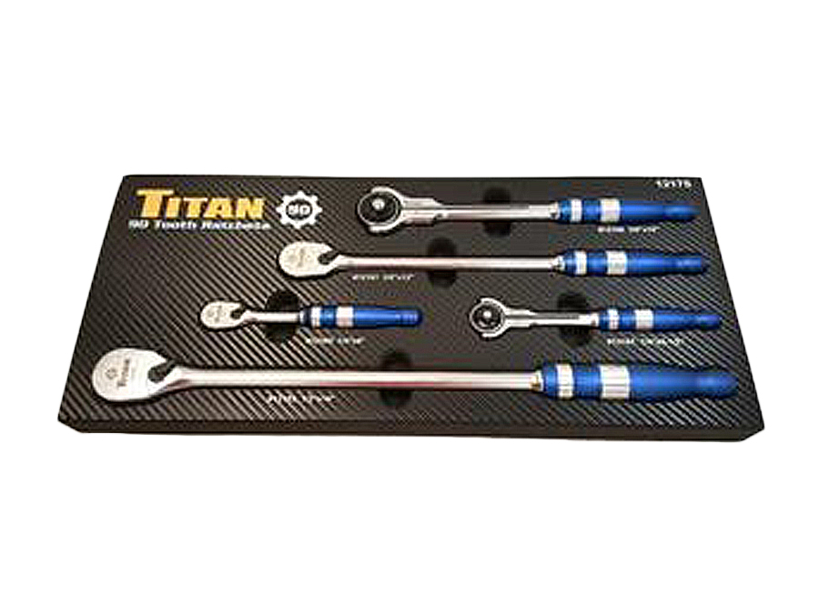 Save Huge On Titan 12175 5 Piece 90 Tooth Ratchet Set at