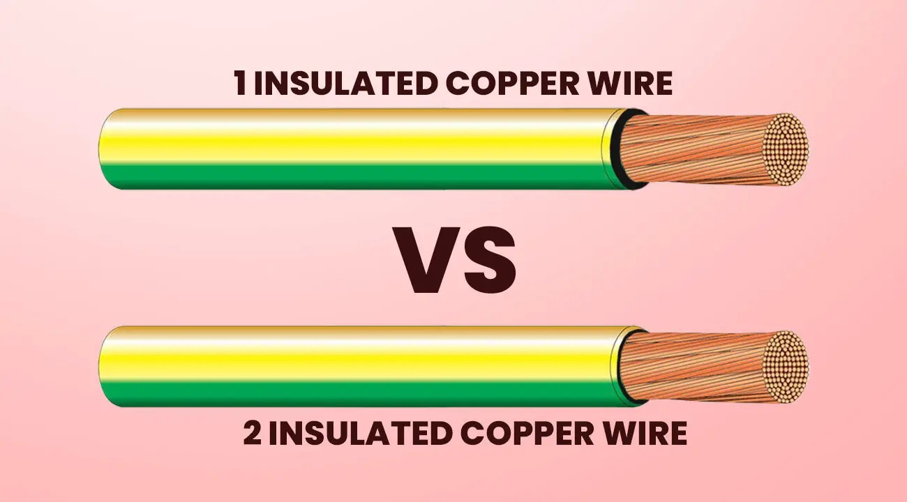 1 vs 2 Insulated Copper Wire Tools Zone
