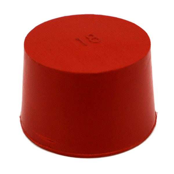 Red Rubber Tuning Fork Activator (Puck Style) Tools for Wellness