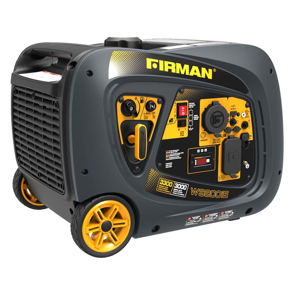 Firman® W03082 Whisper Series™ 3kW Gasoline Electric/Recoil Start