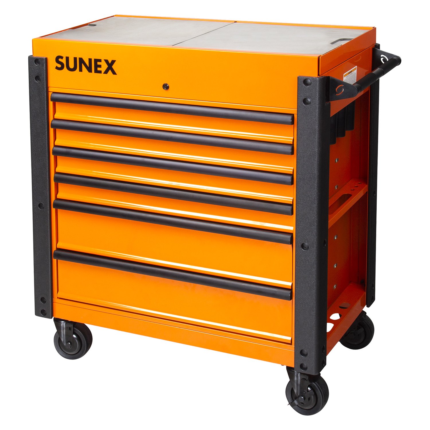 Sunex® 8035XTFDOR 6 Drawer Service Cart with Sliding Top