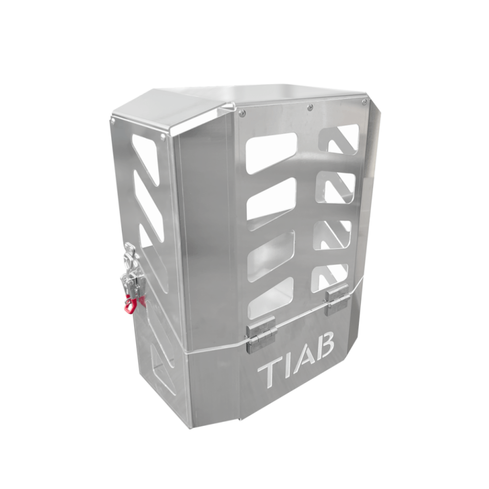 400 x 220 x 500mm Flat Aluminium Ute Camping Camper Jerry Can Bottle