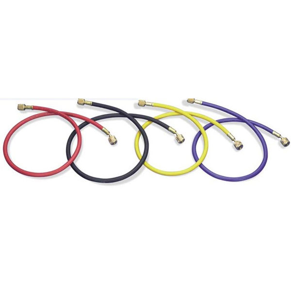 Mastercool 47721 72 In High Pressure Hose w/ 1/4 In SAE Fitting Blue MSC47721