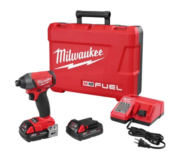Milwaukee Electric Tools M18 FUEL™ 1/4 Hex Impact Driver Kit CP