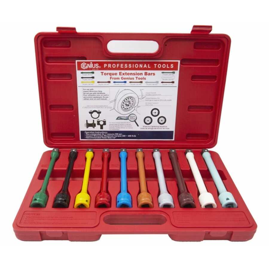 1/2 Inch Drive Torque Extension Light Blue S 55 Ft Lb KenTool 30221