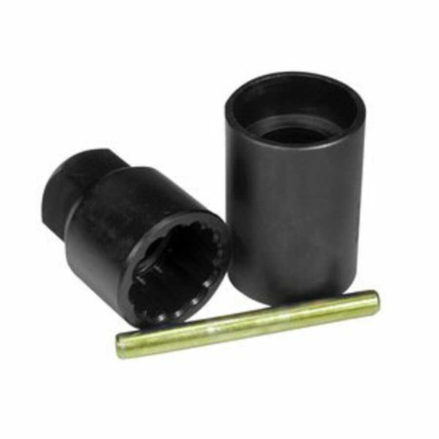 5pc 1" BUDD WHEEL SOCKET SET AIR IMPACT SOCKETS TUCK SERVICE WHEEL NUT