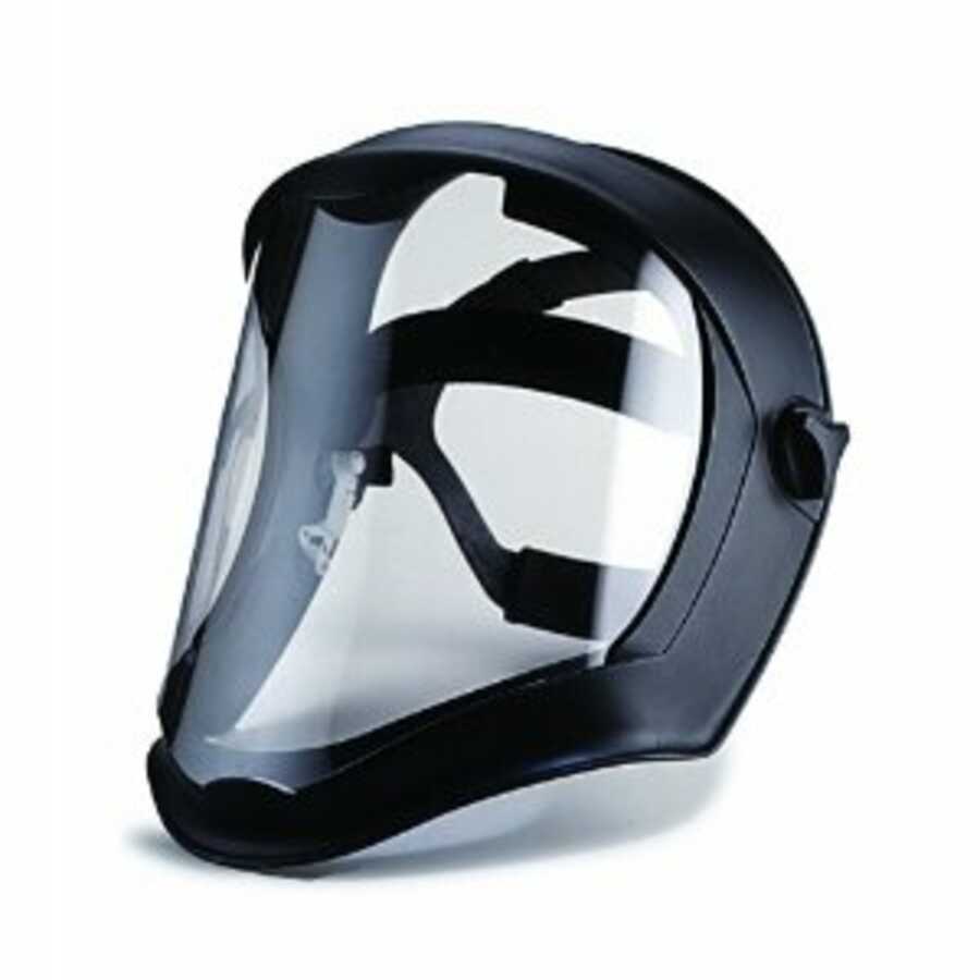 Uvex S8500 Bionic Black Matte Face Shield UVXS8500