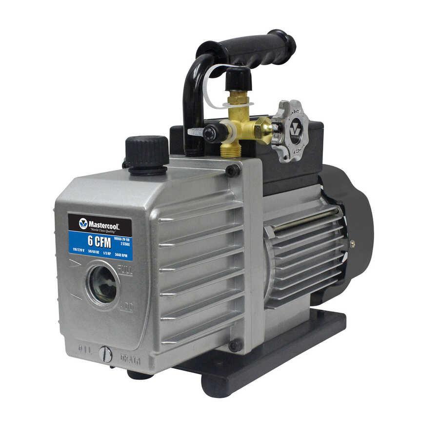 6 CFM Two Stage Vacuum Pump by Mastercool 900662V110