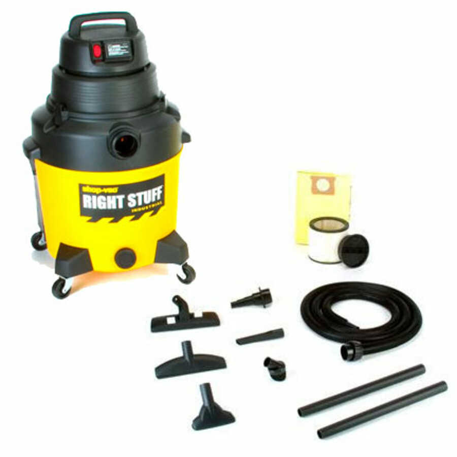 QSP On Demand Industrial Commercial Quiet Vacuum 12 Gal 6.0 HP Shop