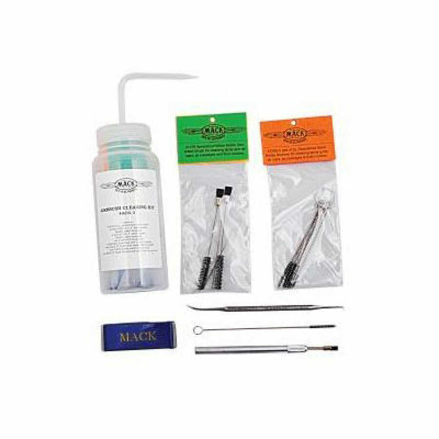 Airbrush Cleaning Kit Andrew Mack & Son Brush Company ACK1