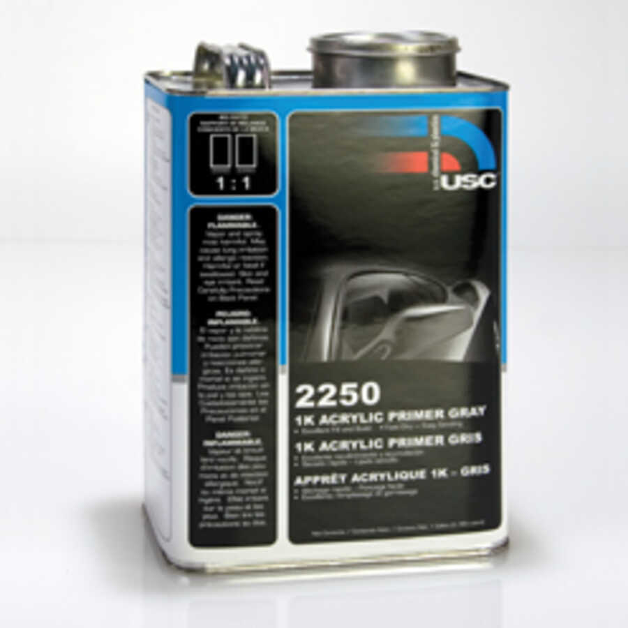 Gallon / Gray 1K Acrylic Primer US Chemical & Plastics 22501