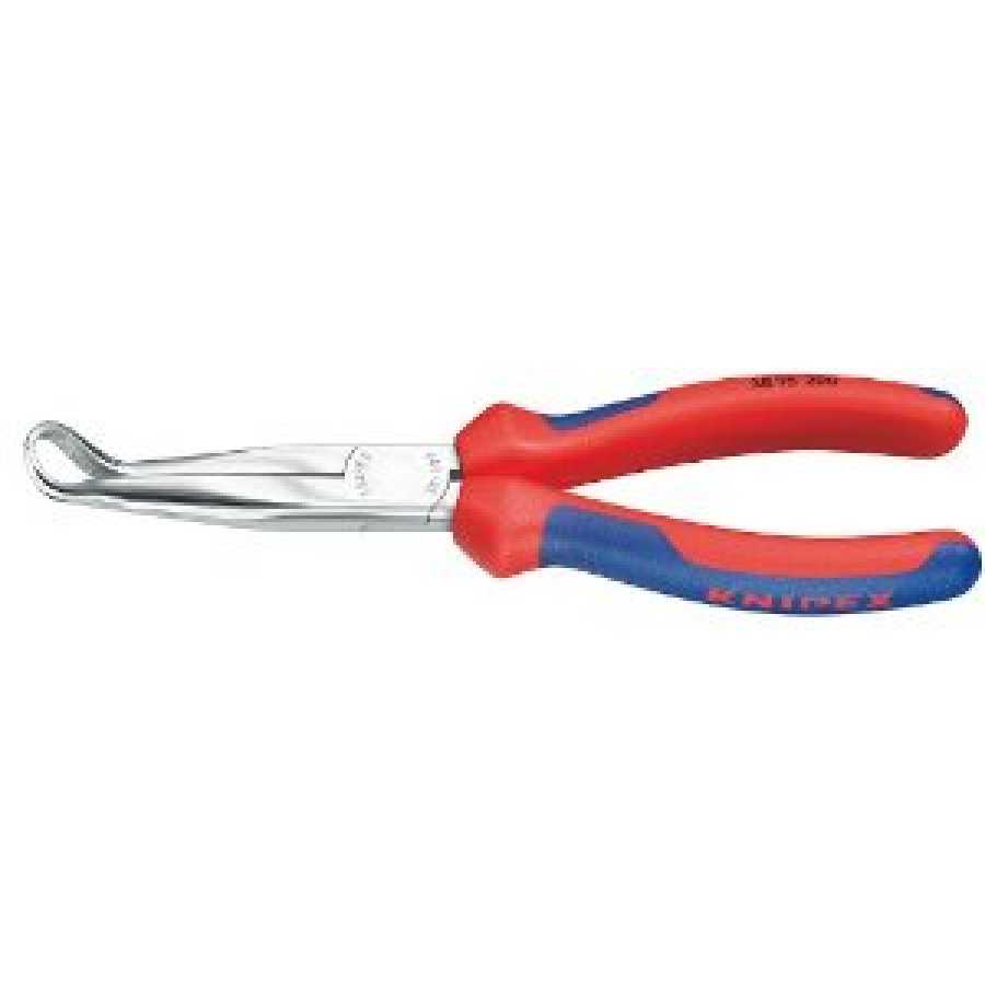 8 Long Nose Pliers without Cutter, Grabber with Comfort Grip Knipex