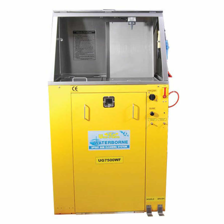 Automatic Spray Gun Cleaner w Solvent Recycler UniRam Corp. COMBO655