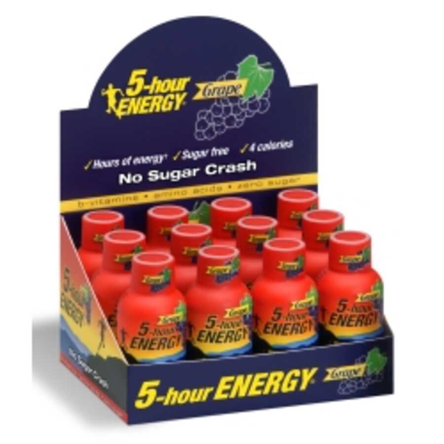 Five Hour Energy Grape flavor 12ct 218123