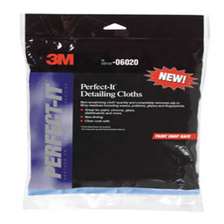 3M Automotive 6/PK DETAILING CLOTH [172640] [6020] 32.84