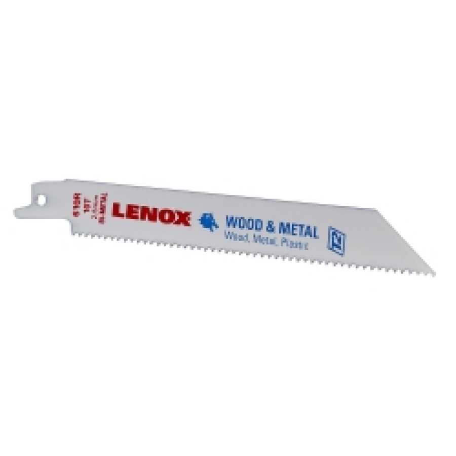 RECIPROCATING SAW BLADES, 610R, BIMETAL, 6\" LONG,