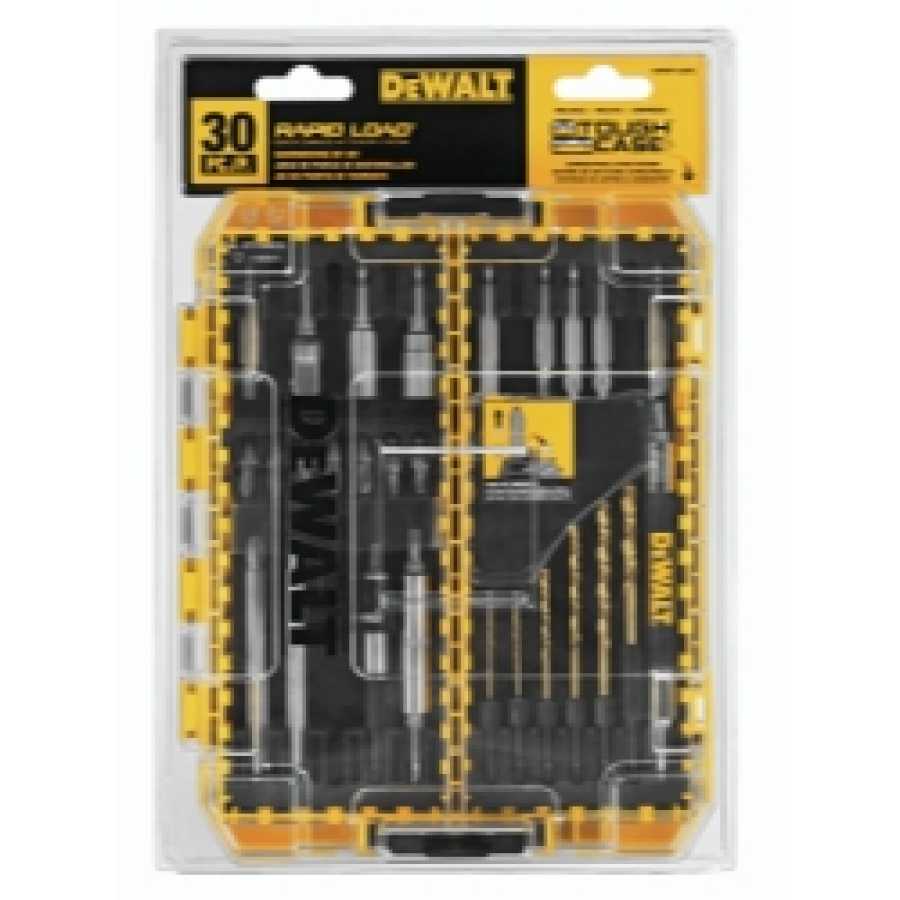 Dewalt Tools 30pc Rapid Load screwdriving set with drill bits DWAMF1230RL
