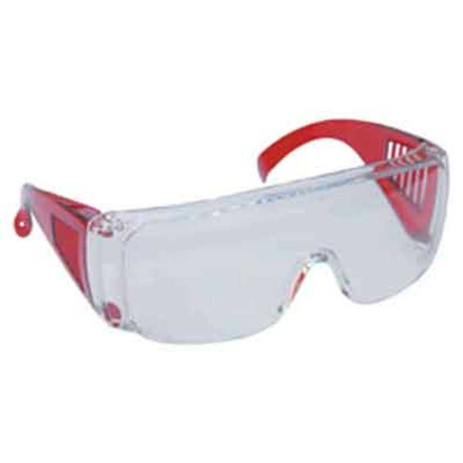 SAS Safety Corp 5220R Red Safety Glasses SAS5220R