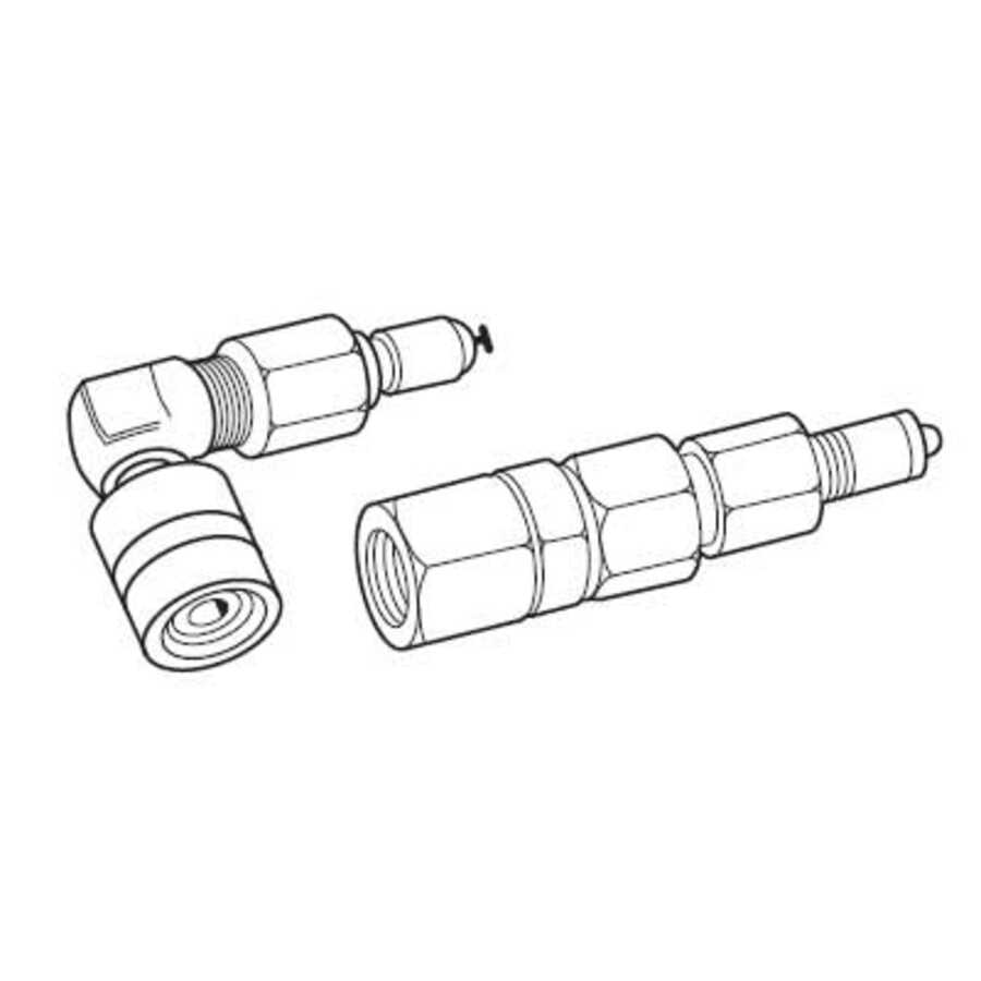 OTC 7597 Snap On Fuel Injection Conversion Adapter Kit OTC7597