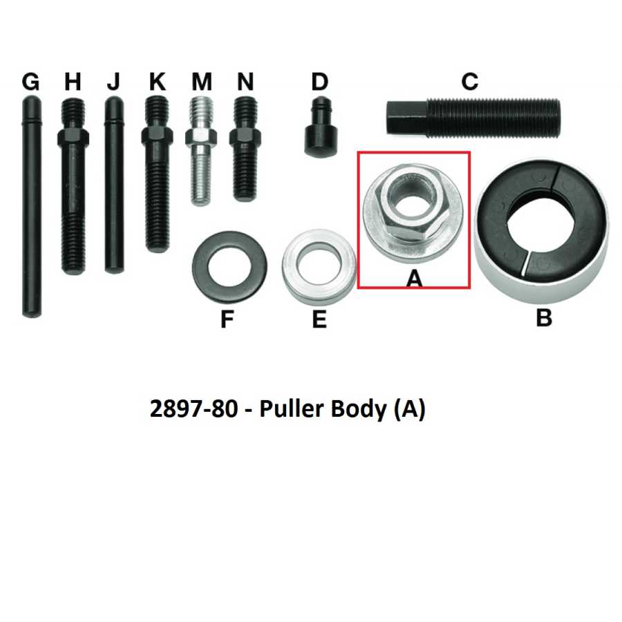 KD Tools 2897 Pulley Puller & Installer Set