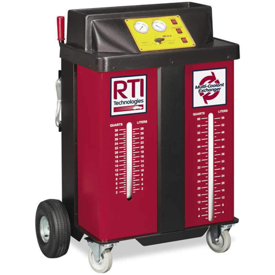 RTI MCX2 AntiFreeze Exchange Machine Multi Coolants