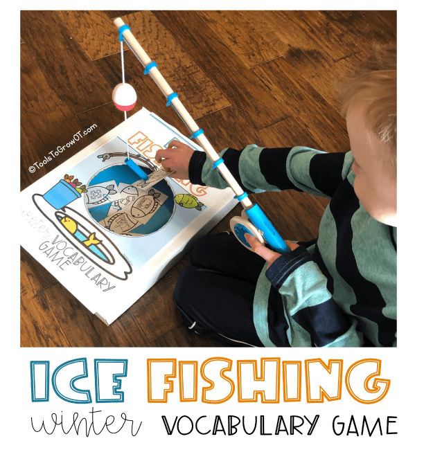 Ice Fishing Winter Vocabulary Game Blog Tools To Grow, Inc.