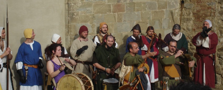 Medieval Musicians in Castiglion Fiorentino