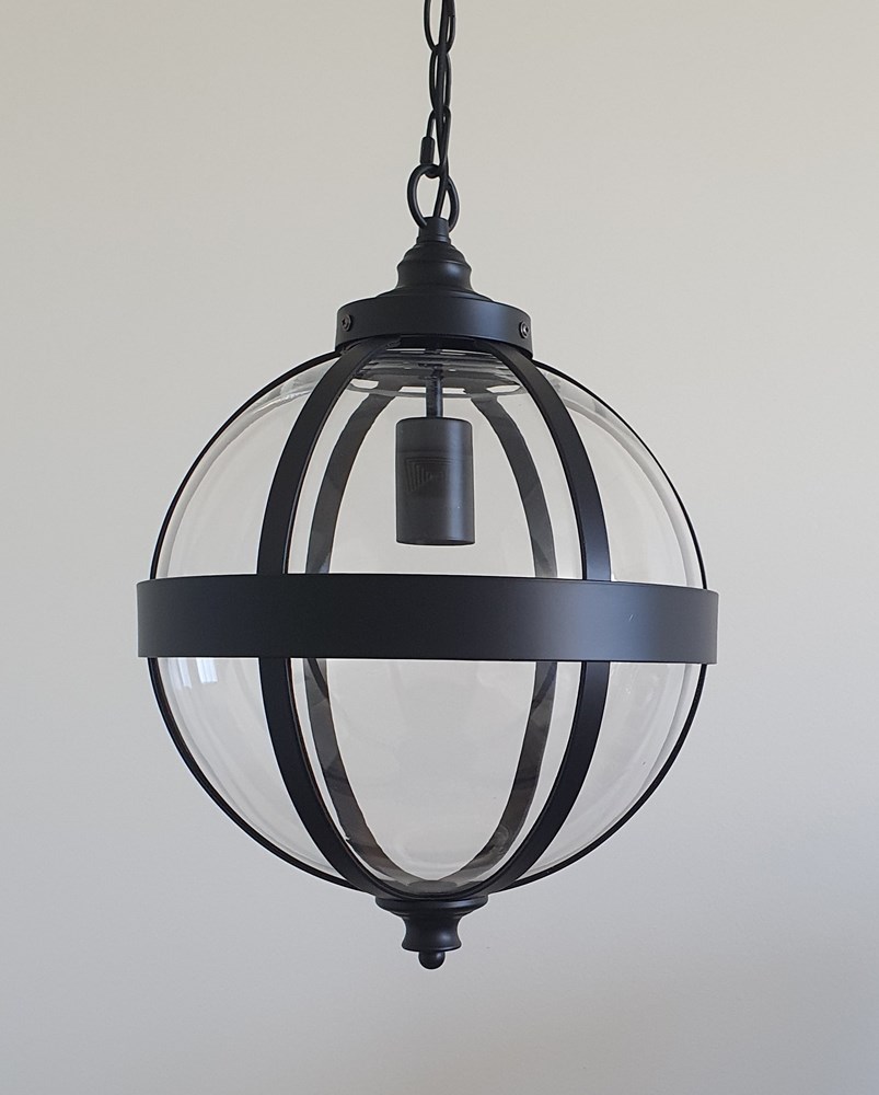 P2006 Round Glass Pendant Toongabbie Lighting