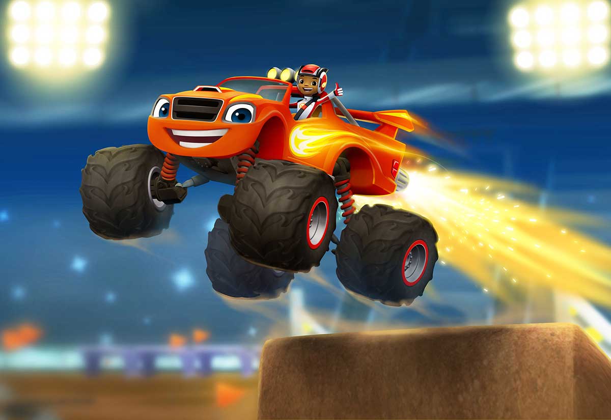Nickelodeon Launches "Blaze and the Monster Machines" on October 13, 2014 ToonZone News