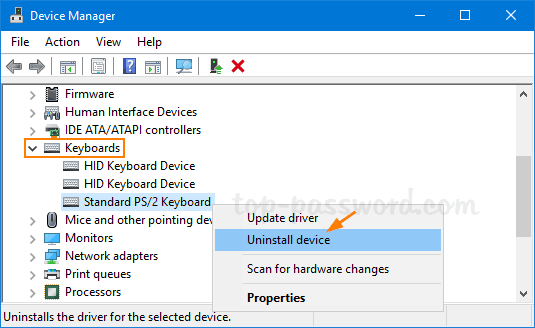 How to Unlock the Keyboard on Windows 10 / 8 / 7 Computer Password