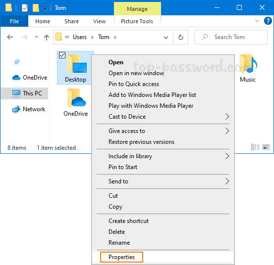 How to add to a folder to desktop