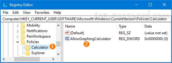How to Disable Calculator Graphing Mode in Windows 10 | Password Recovery