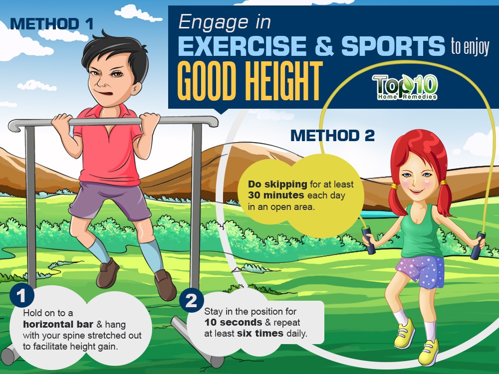 How to Increase Your Height Top 10 Home Remedies