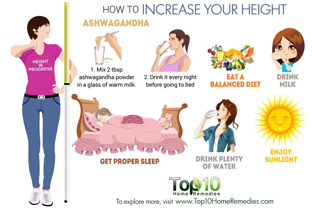 How to Increase Your Height Top 10 Home Remedies