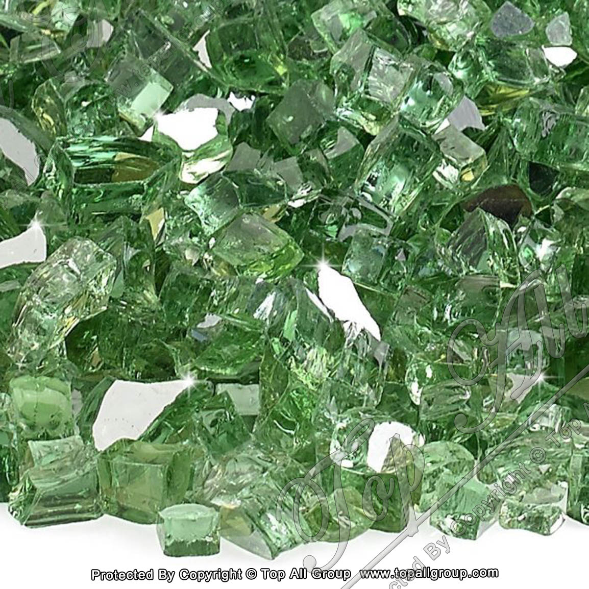 China 1/4” Evergreen Reflective Fire Glass Manufacturer and Supplier