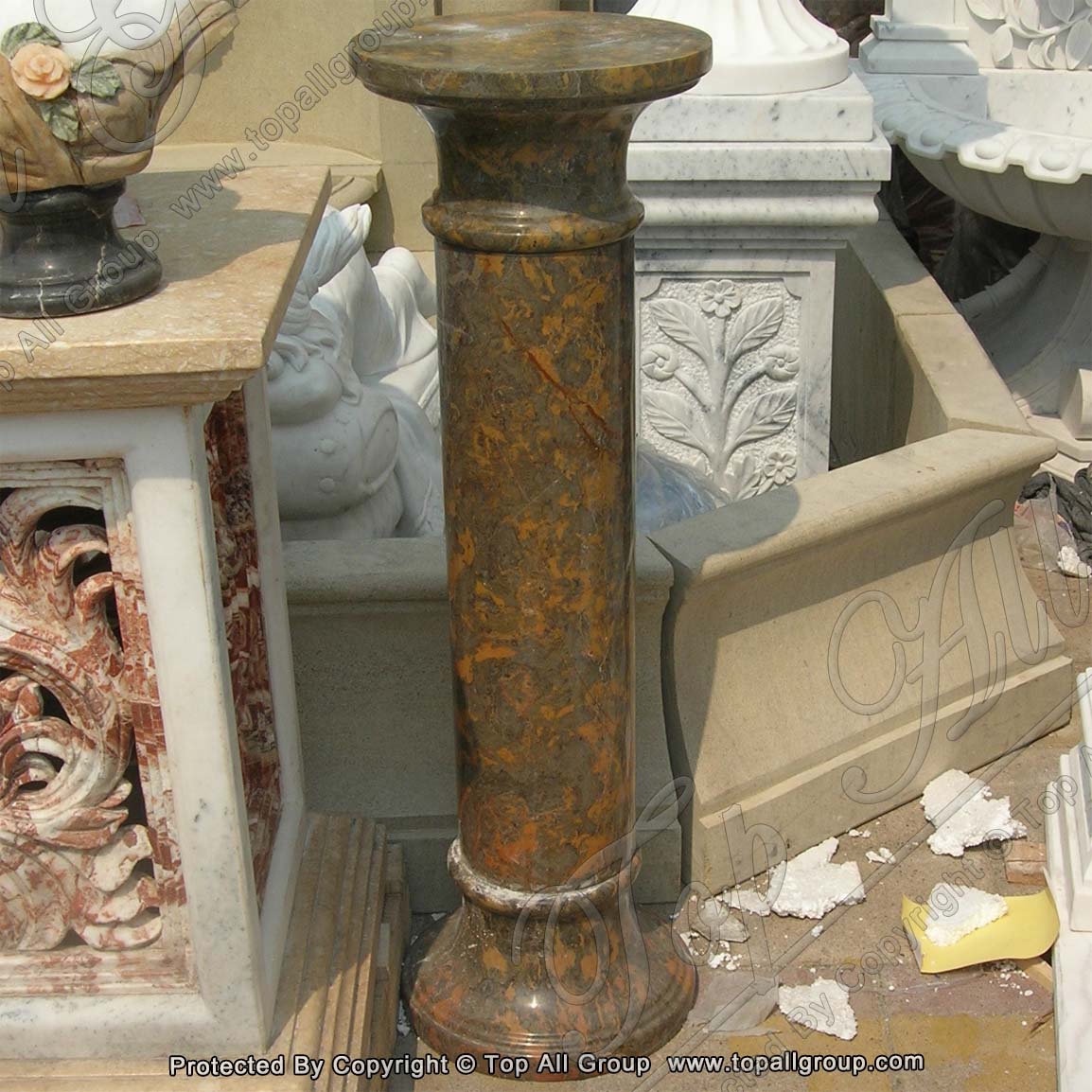 China Stone Pillars Columns TAMC022 Manufacturer and Supplier Top All Group