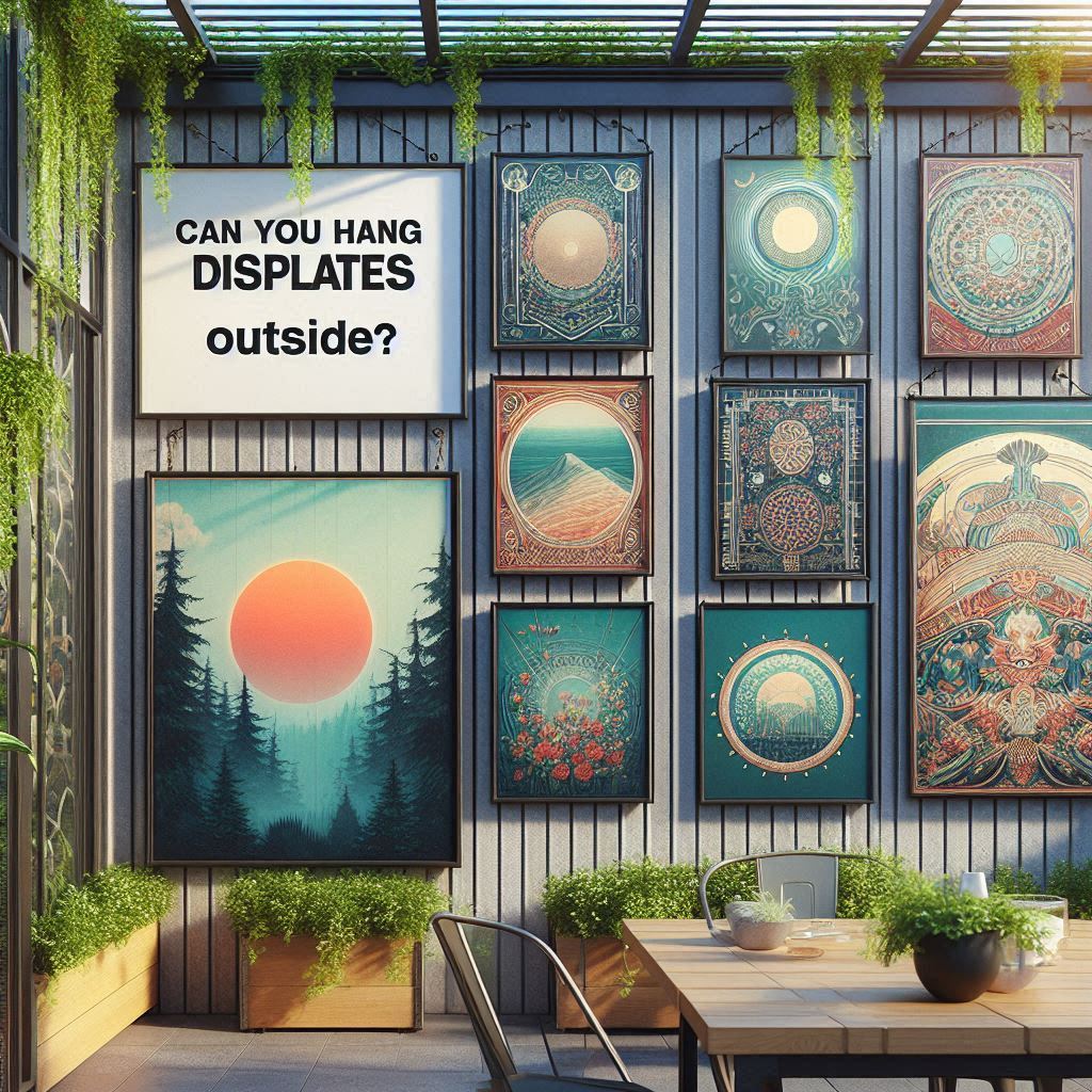 Can You Hang Displates Outside? Exploring Displate's Weather Resistance
