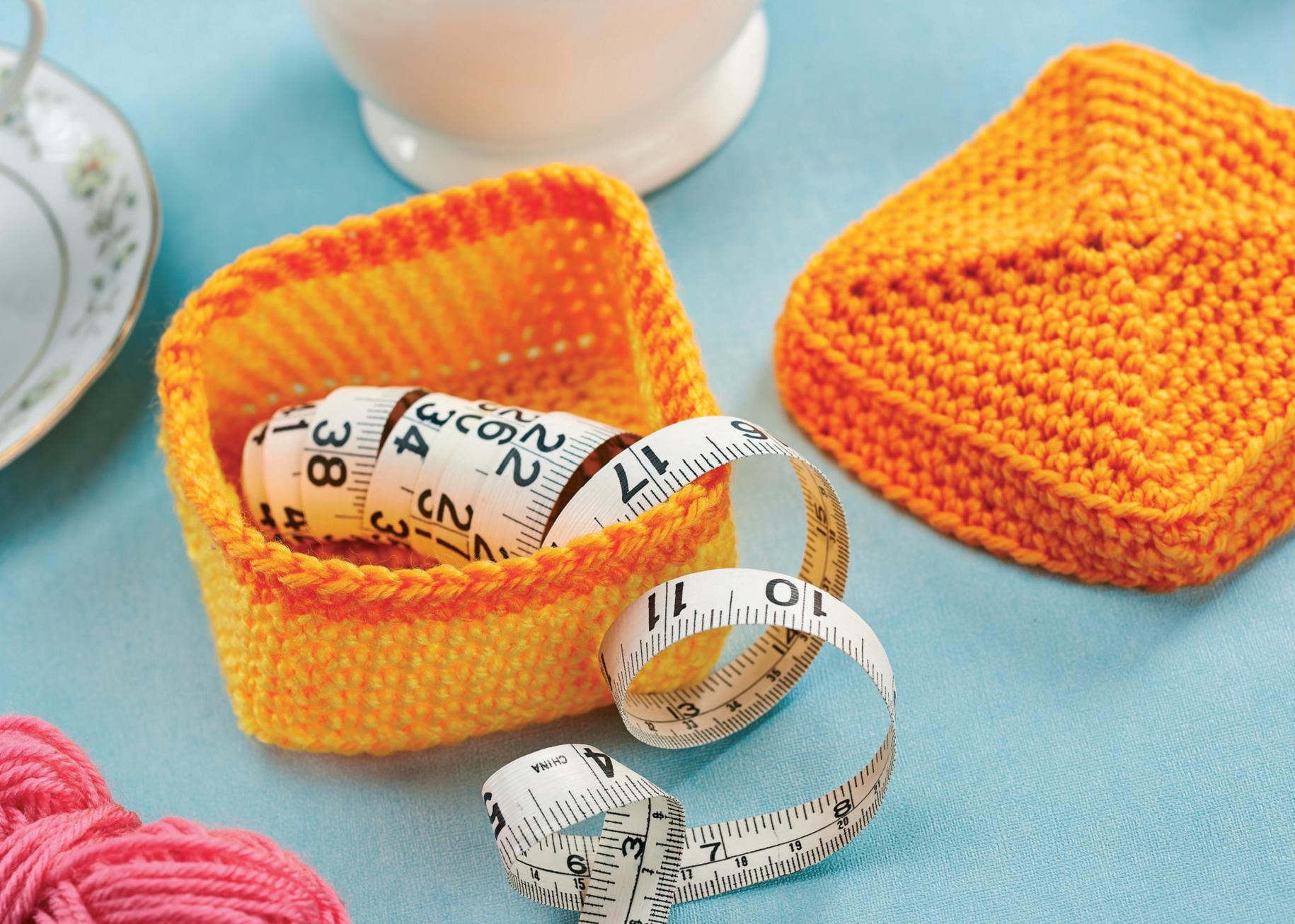 Lidded crochet boxes Top Crochet Patterns